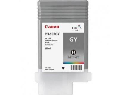 Canon originální ink PFI-103 GY, 2213B001, grey, 130ml