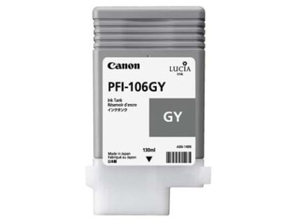 Canon originální ink PFI-106 GY, 6630B001, grey, 130ml