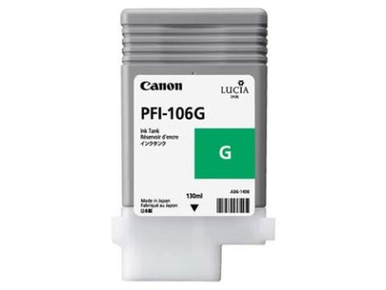 Canon originální ink PFI-106 G, 6628B001, green, 130ml