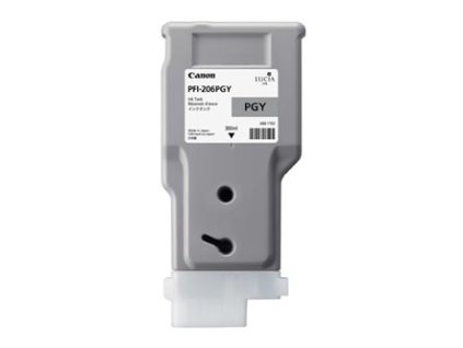 Canon originální ink PFI-206 PGY, 5313B001, light grey, 300ml
