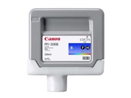 Canon originální ink PFI-306 BL, 6665B001, blue, 330ml