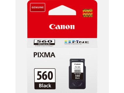 Canon originální ink PG-560, 3713C001, black, 180str.
