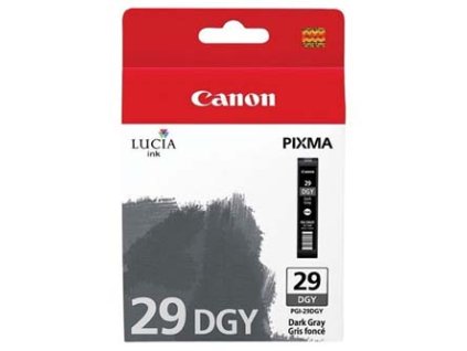 Canon originální ink PGI-29 DGY, 4870B001, dark grey