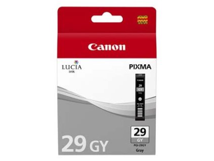 Canon originální ink PGI-29 GY, 4871B001, grey