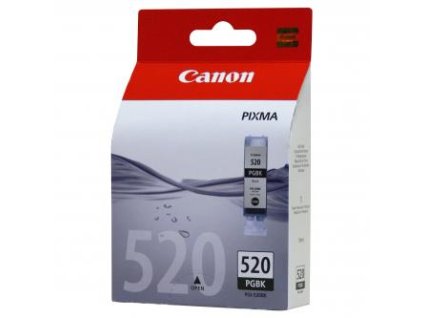 Canon originální ink PGI-520 BK, 2932B001, black, 19ml