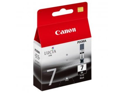 Canon originální ink PGI-7 BK, 2444B001, black, 570str.