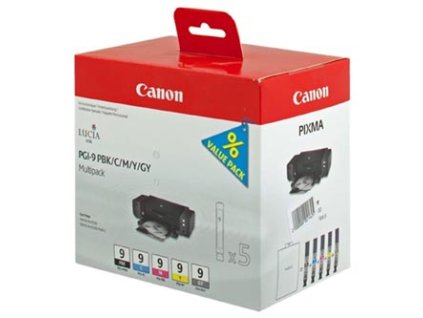 Canon originální ink PGI-9, 1034B013, 1034B011, CMYK