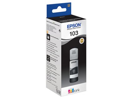 Epson originální ink C13T00S14A, 103, black, 65ml