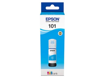 Epson originální ink C13T03V24A, 101, cyan, 70ml