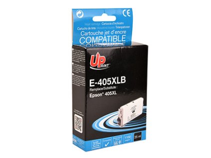 UPrint kompatibilní ink s C13T05H14010, 405XL, E-405XLB, black, 1100str., 25ml