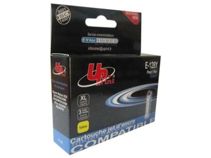 UPrint kompatibilní ink s C13T12844011, E-128Y, yellow, 270str., 10ml