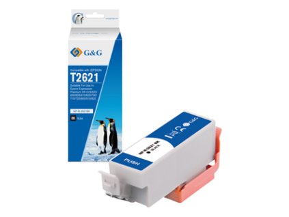 G&G kompatibilní ink s C13T26214012, NP-R-2621BK, black