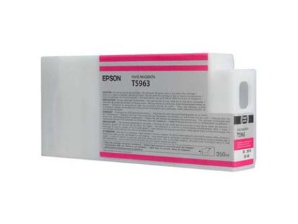 Epson originální ink C13T596300, vivid magenta, 350ml
