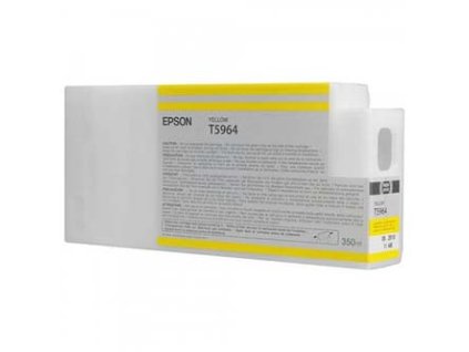 Epson originální ink C13T596400, yellow, 350ml