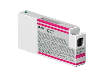 Epson originální ink C13T636300, vivid magenta, 700ml