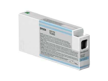 Epson originální ink C13T636500, light cyan, 700ml