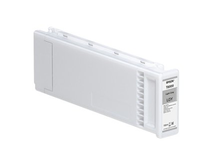 Epson originální ink C13T800000, light gray, 700ml