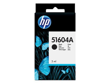 HP originální ink 51604A, black