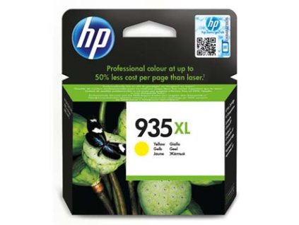HP originální ink C2P26AE, HP 935XL, yellow, 825str., 9,5ml