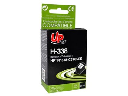 UPrint kompatibilní ink s C8765EE, HP 338, H-338B, black, 660str., 25ml