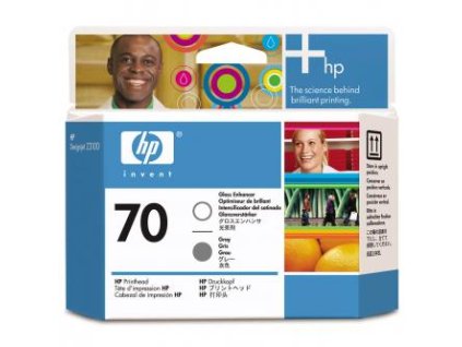 HP originální tisková hlava C9410A, HP 70, grey