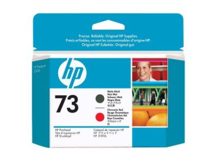 HP originální ink CD949A, matte black/chromatic red
