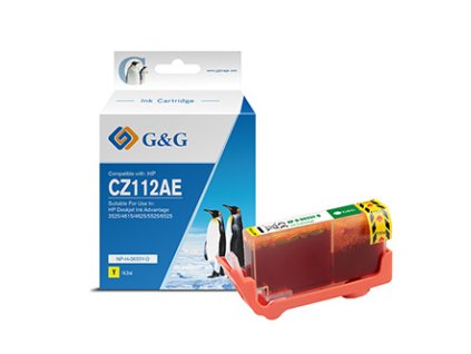 G&G kompatibilní ink s CZ112AE, NP-H-0655Y(HP655 (, yellow, 600str.
