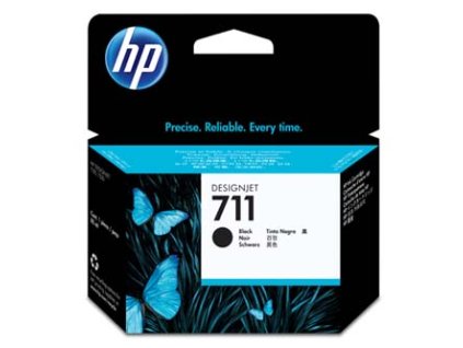 HP originální ink CZ133A, HP 711, black, 80ml