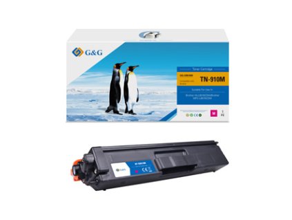 G&G kompatibilní toner s Brother TN910M, NT-CB910M, magenta, 9000str.