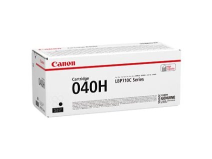 Canon originální toner 040 H BK, 0461C001, black, 12500str., high capacity