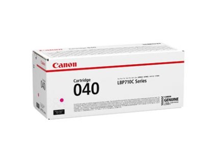 Canon originální toner 040 M, 0456C001, magenta, 5400str.