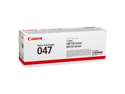 Canon originální toner 047 BK, 2164C002, black, 1600str.