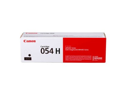 Canon originální toner 054 H K, 3028C002, black, 3100str., high capacity