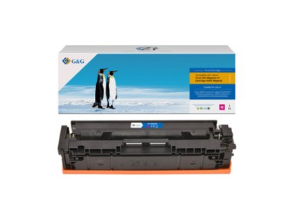 G&G kompatibilní toner s Canon 054HM, NT-PC054XM, magenta, 2300str., high capacity