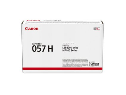 Canon originální toner 057 H BK, 3010C002, black, 10000str., high capacity