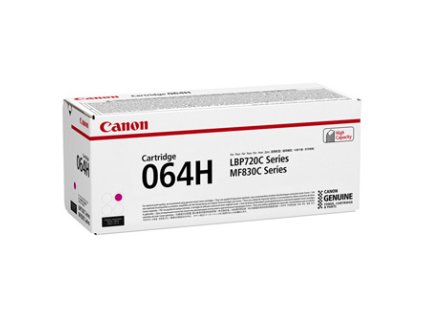 Canon originální toner 064 H M, 4934C001, magenta, 10500str., high capacity