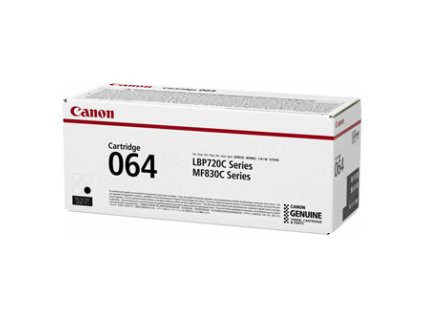 Canon originální toner 064 BK, 4937C001, black, 6000str.