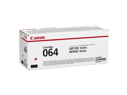 Canon originální toner 064 M, 4933C001, magenta, 5000str.