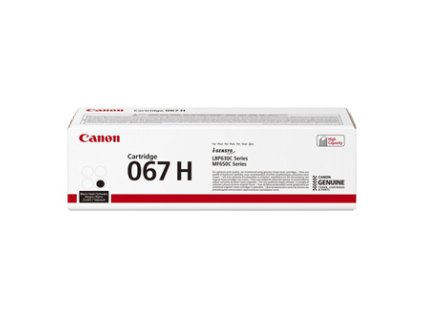 Canon originální toner 067 H BK, 5106C002, black, 3130str., high capacity