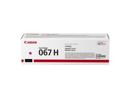 Canon originální toner 067 H M, 5104C002, magenta, 2350str., high capacity