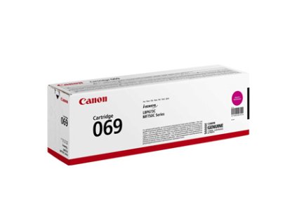 Canon originální toner 069 M, 5092C002, magenta, 1900str.