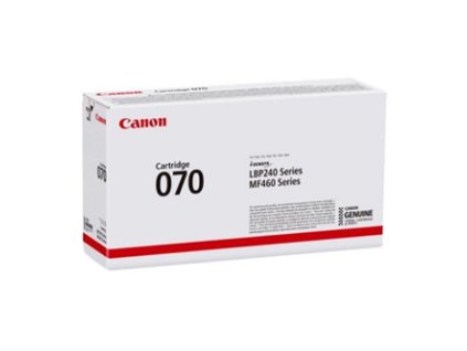 Canon originální toner 070 BK, 5639C002, black, 3000str.
