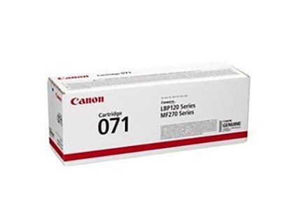 Canon originální toner 071 BK, 5645C002, black, 1200str.