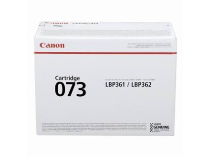 Canon originální toner 073 BK, 5724C001, black, 27000str.