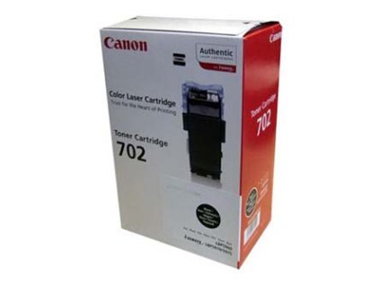 Canon originální toner 702 BK, 9645A004, black, 10000str.