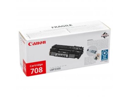 Canon originální toner 708 BK, 0266B002, black, 2500str.