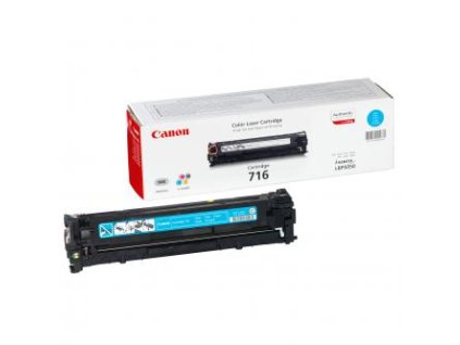 Canon originální toner 716 C, 1979B002, cyan, 1500str.