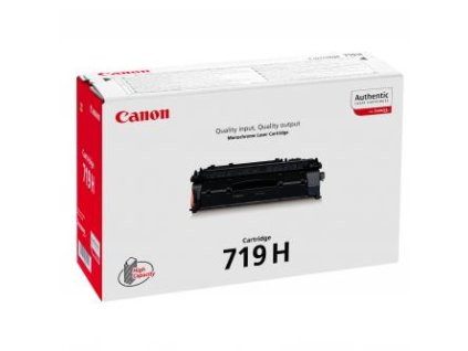 Canon originální toner 719 H BK, 3480B002, black, 6400str., high capacity