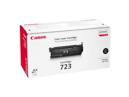 Canon originální toner 723 BK, 2644B002, black, 5000str.