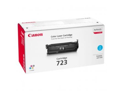 Canon originální toner 723 C, 2643B002, cyan, 8500str.